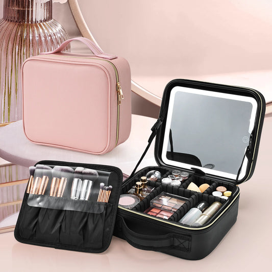 Glamour Glow Travel Makeup Case