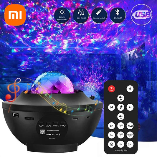 Galaxy Projector Light & Music Player Star NightLight